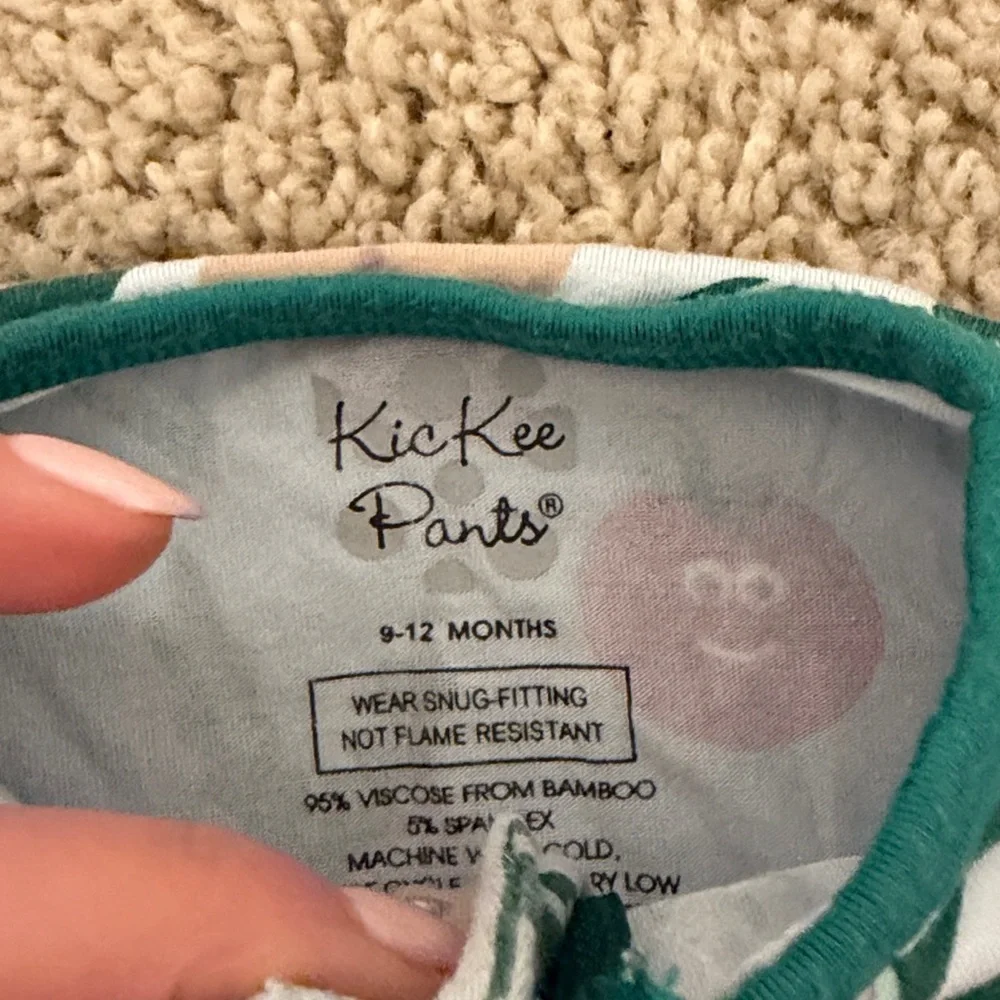 Kickee Pants Veggie Print Romper